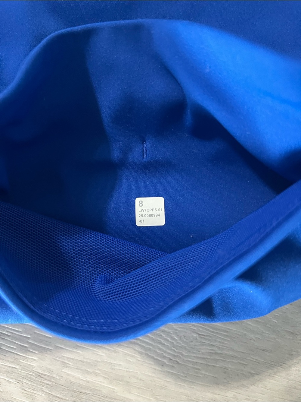 lululemon athletica Fast and Free High Rise Bike Shorts - Cobalt Blue - Picture 4 of 8